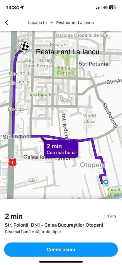 Sleep & Fly 1 - Otopeni Eksteriør bilde